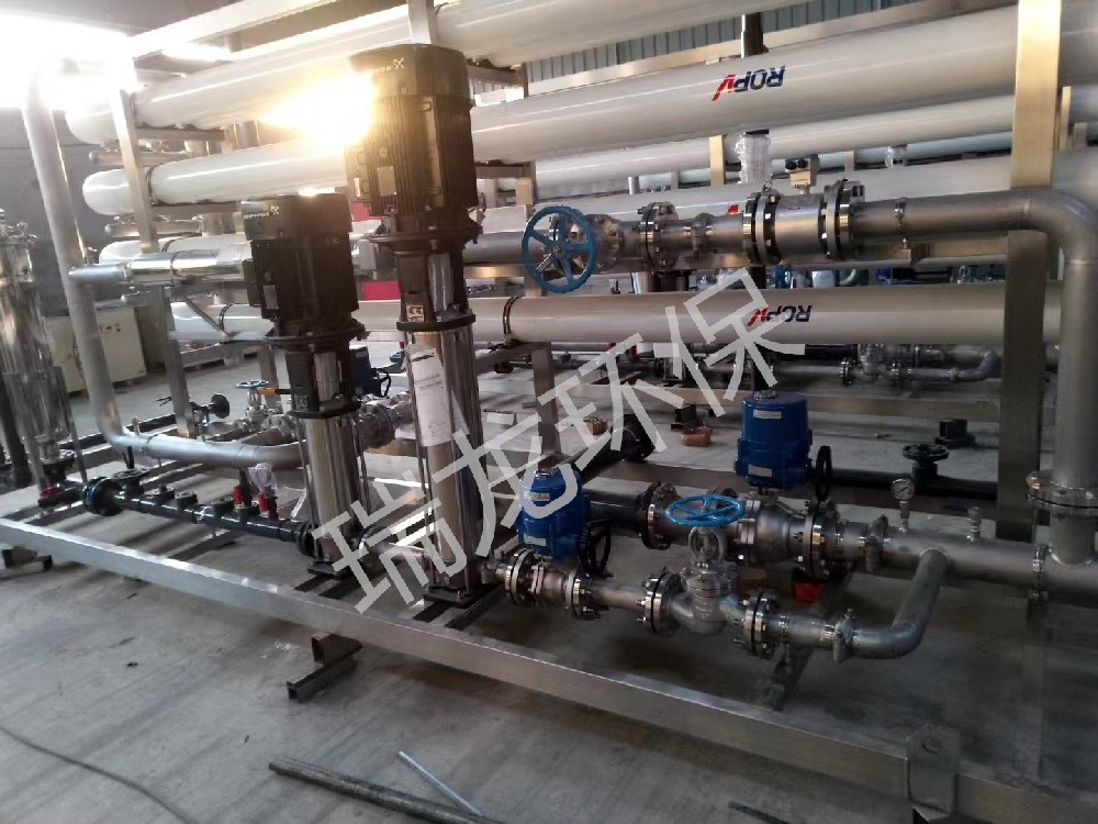 瑞龙环保海水淡化案例-高盐海水淡化设备